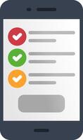 Checklist Flat Icon vector