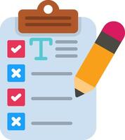 Text Editing Flat Icon vector
