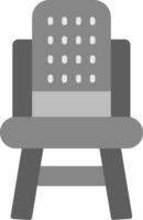 Dining Chair Flat Icon vector