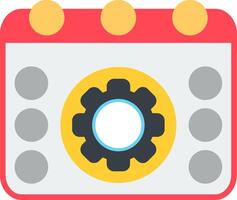Event Information Flat Icon vector