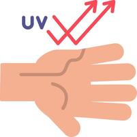 Hand Flat Icon vector