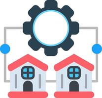 Management Flat Icon vector