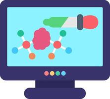Pipette Flat Icon vector
