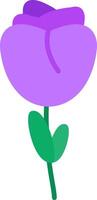 Rose Flat Icon vector