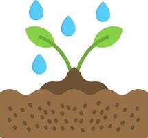 Soil Flat Icon vector