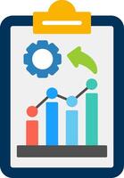 Checklist Flat Icon vector