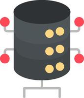 Cloud Computing Flat Icon vector