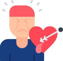 Mental Breakdown Flat Icon vector