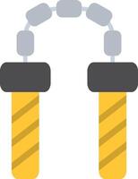 Nunchaku Flat Icon vector