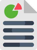 Analysis Flat Icon vector
