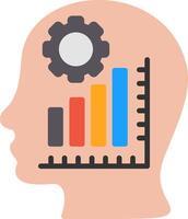 Analytics Flat Icon vector