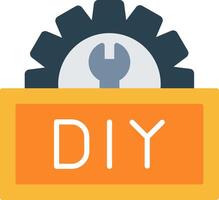 Do It Yourself Flat Icon vector