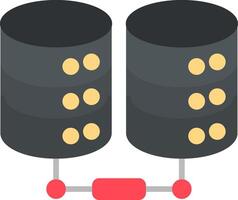 Cloud Computing Flat Icon vector