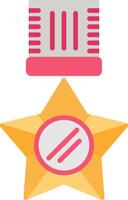 Medal Flat Icon vector