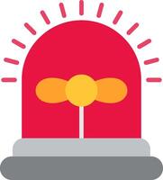 Siren Flat Icon vector