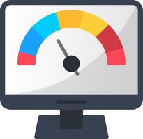 Dashboard Flat Icon vector