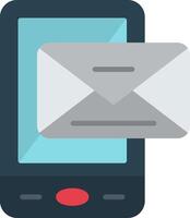 Mail Flat Icon vector