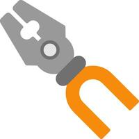 Pliers Flat Icon vector