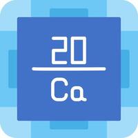 Calcium Flat Icon vector