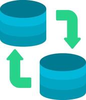 Data Collection Flat Icon vector