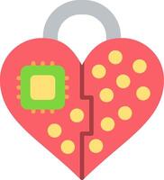 Heart Flat Icon vector