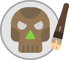 Skull Flat Icon vector