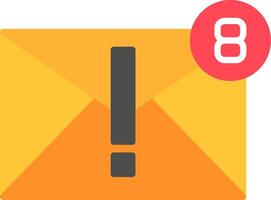 Spam Flat Icon vector