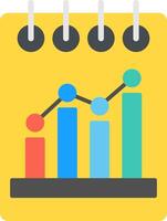Analytics Flat Icon vector