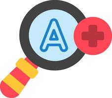 Advanced Search Flat Icon vector