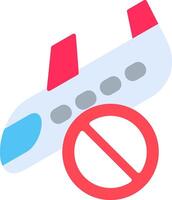 Do Not Disturb Flat Icon vector