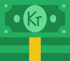Krone Flat Icon vector