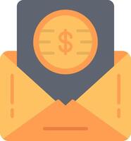 Mail Flat Icon vector