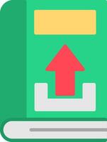 Upload Flat Icon vector