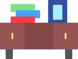 Sideboard Flat Icon vector