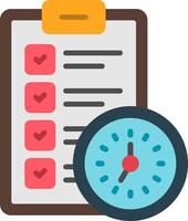 Check List Flat Icon vector