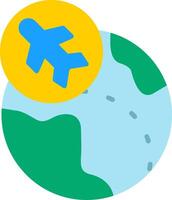 Flight Flat Icon vector