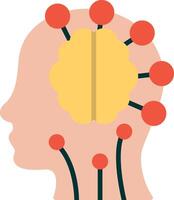 Logical Thinking Flat Icon vector