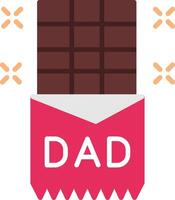 Chocolates Flat Icon vector