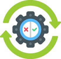 Automation Flat Icon vector