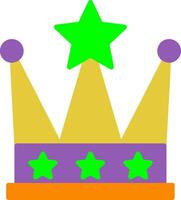 Crown Flat Icon vector