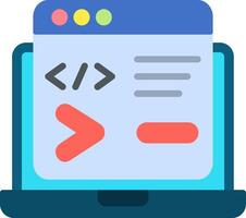 Command Flat Icon vector