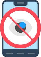 Hide Flat Icon vector