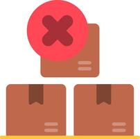 Do Not Stack Flat Icon vector