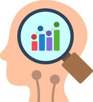 Analysis Flat Icon vector