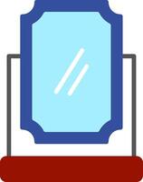 Mirror Flat Icon vector