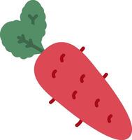 Radish Flat Icon vector