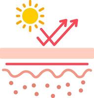 Reflect Flat Icon vector