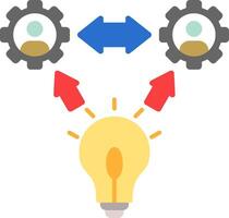 Execution Flat Icon vector