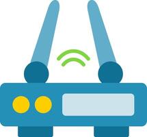 Access Point Flat Icon vector