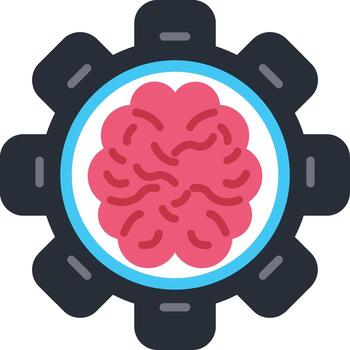 Progres Flat Icon vector